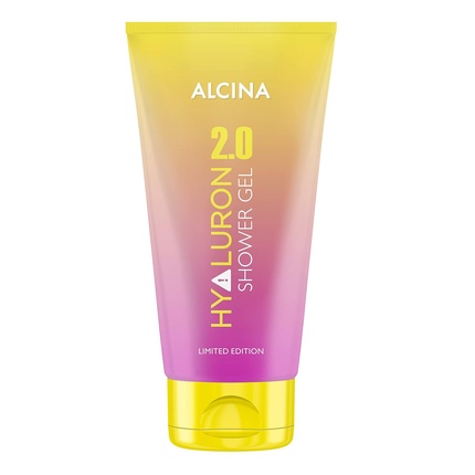 ALCINA Hyaluron 2.0 Shower Gel 150ml Refreshing and Revitalizing Body Wash with Summer Fragrance