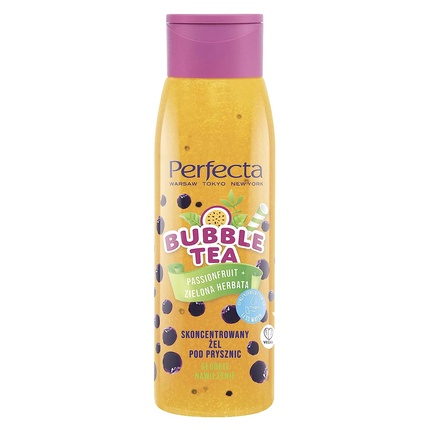 Perfecta Bubble Tea Concentrate Shower Gel Passionfruit + Green Tea