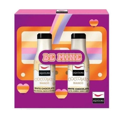 Aquolina White Chocolate Bath Shower 125ml and Body Milk 125ml
