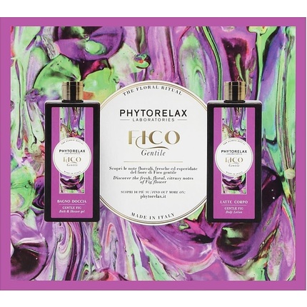 Phytorelax Laboratories The Floral Ritual Gentle Fig Shower Gel & Body Lotion 250mL