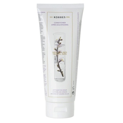 Korres Almond and Linseed Conditioner for Dry, Damaged Hair 200ml