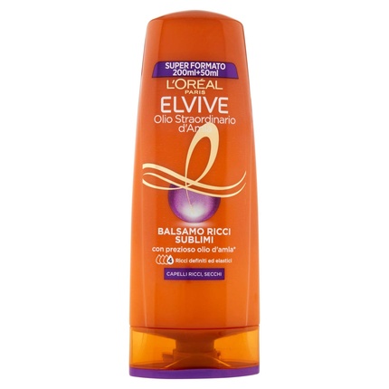 L'Oréal Paris Elvive Öl Straordinario Ricci Sublimi Conditioner for Curly or Frizzy Hair 250ml