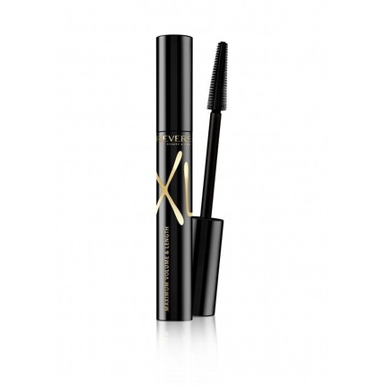 XL Mascara for Maximum Volume and Length Black Silicone Brush 10ml