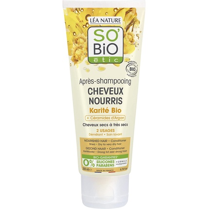 SO'BiO étic Shea/Argan Nourishing Conditioner 200ml