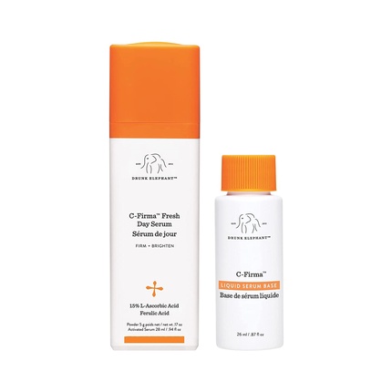 Drunk Elephant C-Firma Fresh Day Serum Firming and Brightening Serum for Damaged and Aging Skin