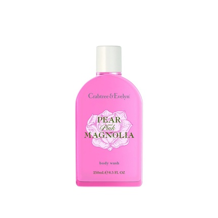Crabtree & Evelyn Caribbean Island Wild Flowers Body Wash 10.1 Fl Oz and Pear & Pink Magnolia 8.5 Fl Oz