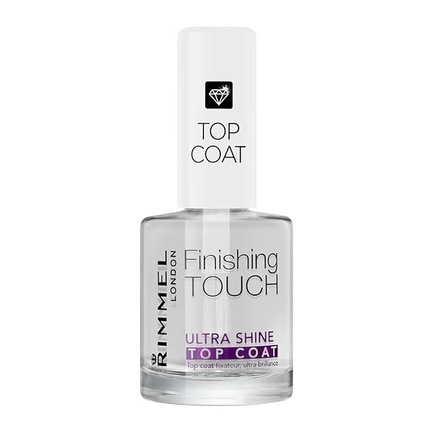 Rimmel Nail Polish Smalto Nail Care Ultra Shine - A High-Shine Nail Polish For Beautiful Nails