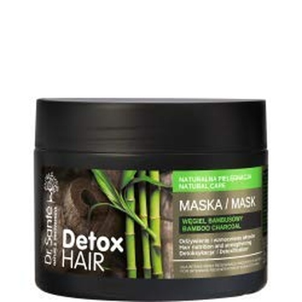 Dr. Sante Detox Hair Mask with Regenerating Bamboo Charcoal 300ml
