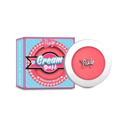 RUDE Cream Puff Smooth Long Lasting Natural Blush Cake Pop