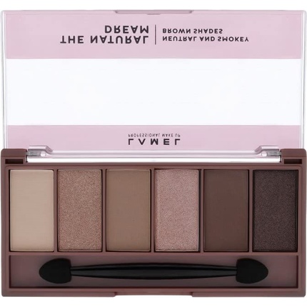 Lamel The Natural Dream Eyeshadow Palette Matt Shiny and Pearlescent Colors Cruelty Free N. 403