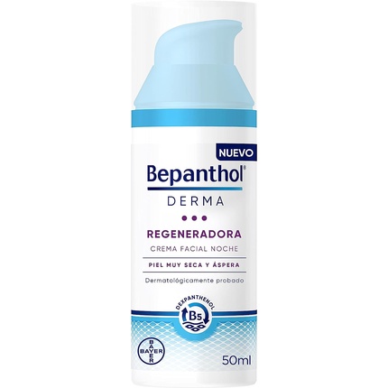 Bepanthol Derma Regenerating Night Face Cream for Very Dry and Sensitive Skin 50ml