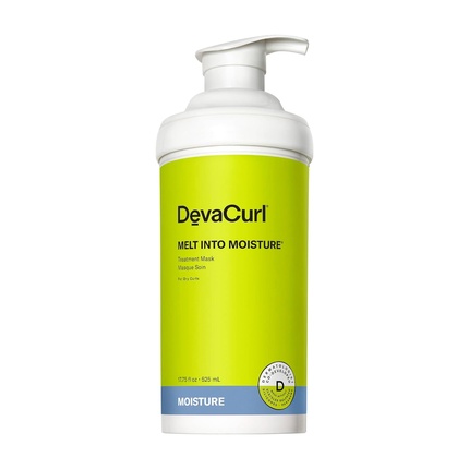 Devacurl Melt Into Moisture Treatment Mask Reduces Tangles Leaves Curls