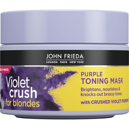 John Frieda Violet Crush Purple Toning Hair Mask for Blonde Hair 250ml