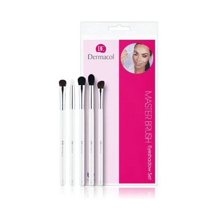 Cosmetic Brush Set with Case and Master Brush (Eyeshadow Set)