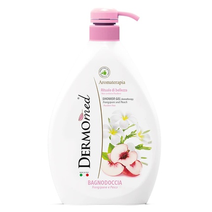 Moisturizing Shower Gel for Sensitive Skin 1000ml - Scented with Bread and Peach