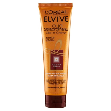 L'oréal Paris Elvive Care Cream for Dry Frizzy Hair 150ml