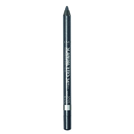 Rimmel Waterproof Kajal Eyeliner with Intense Color and Soft Texture 1.3g 002 Sparkling Black